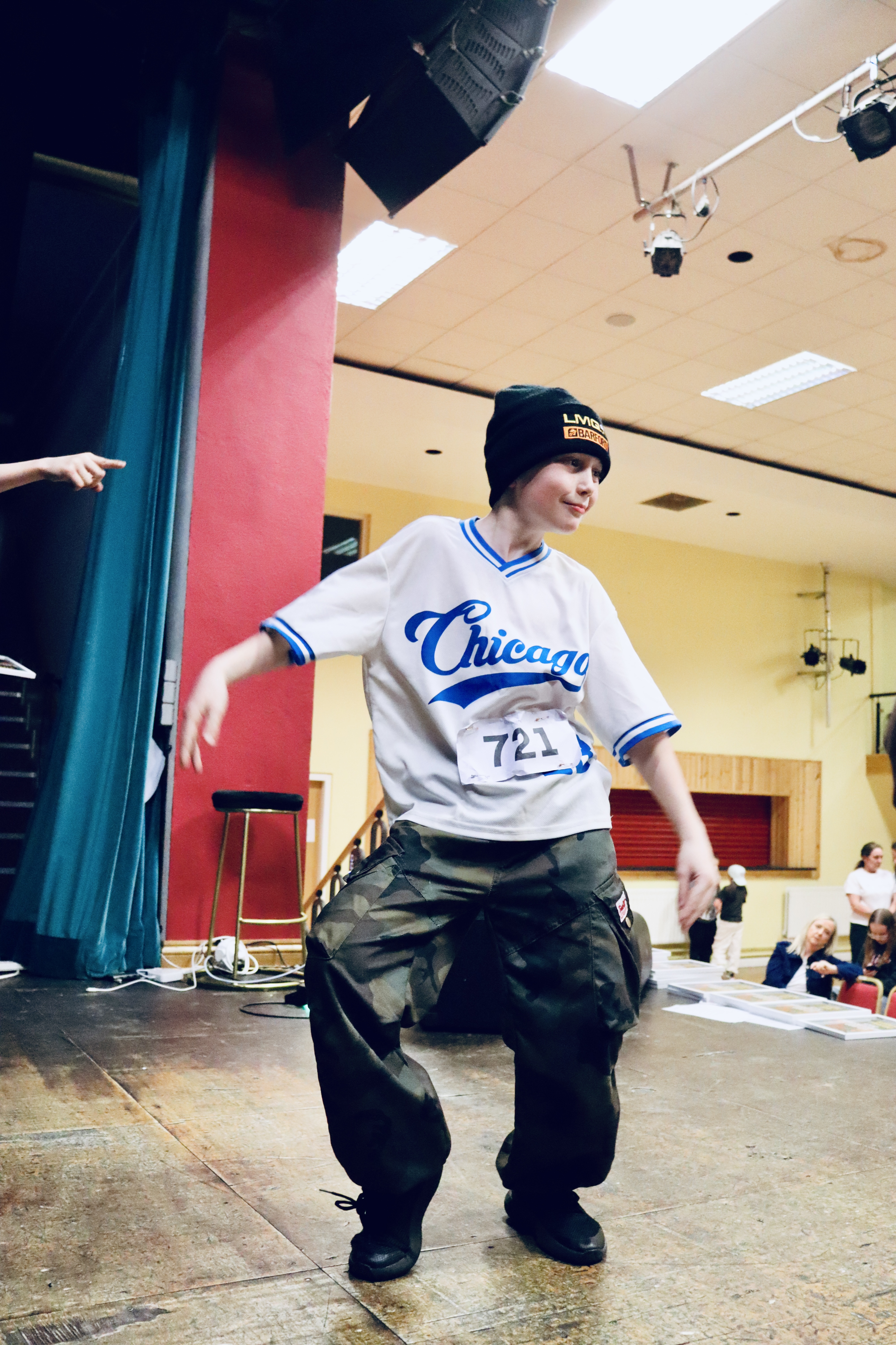 Street dance session in full swing