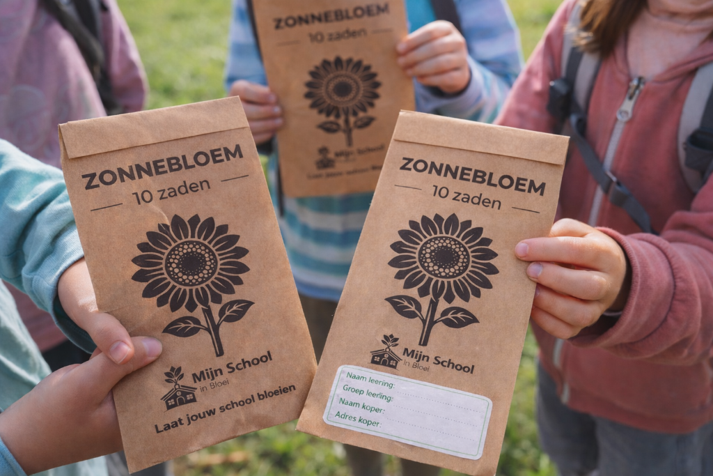 De Wingerd uit Zwolle - succesvol 1635 euro opgehaald met bloemenactie