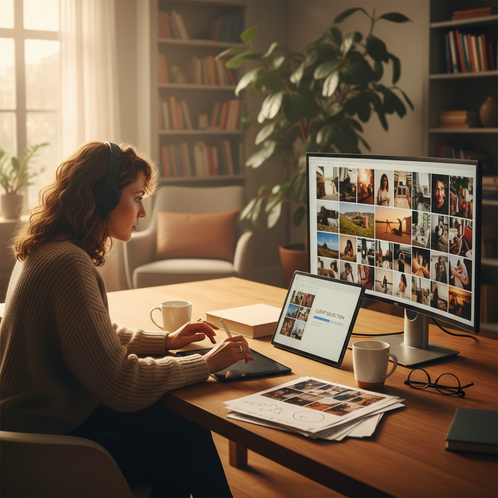 How to Let Clients Pick Photos for Retouching — Fast & Clear