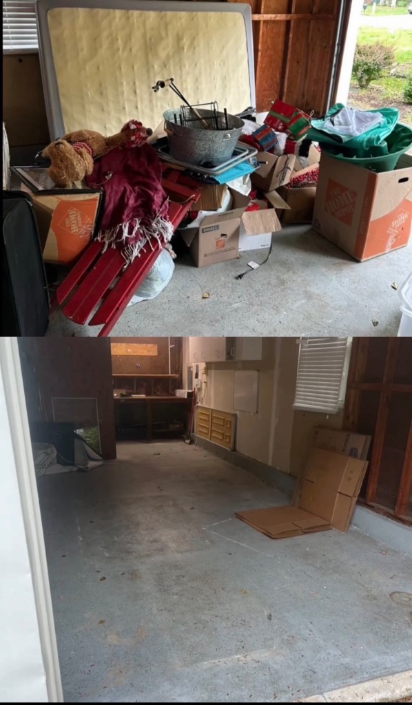 Professional garage cleanout services in Nashville