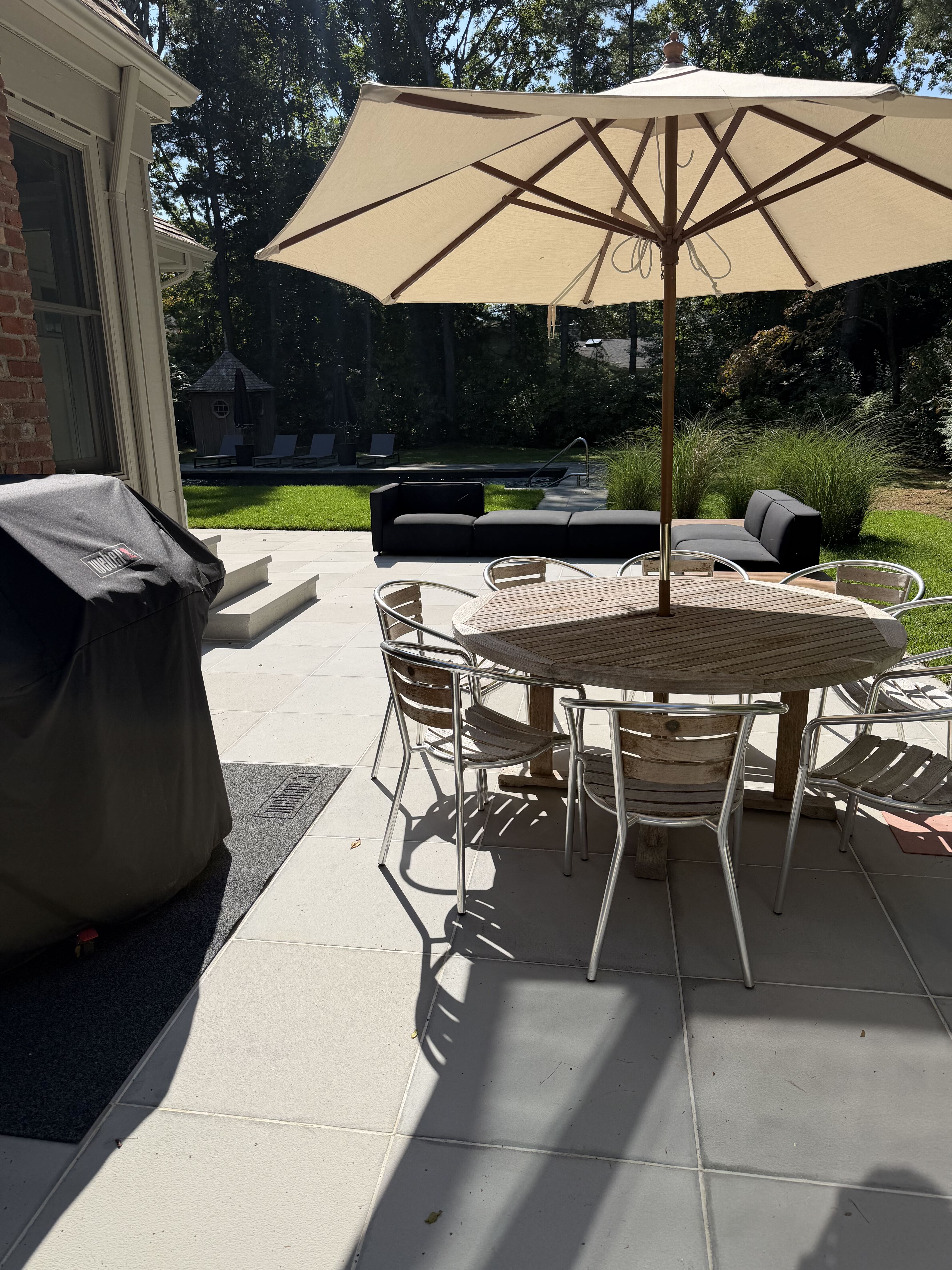 Patio dining