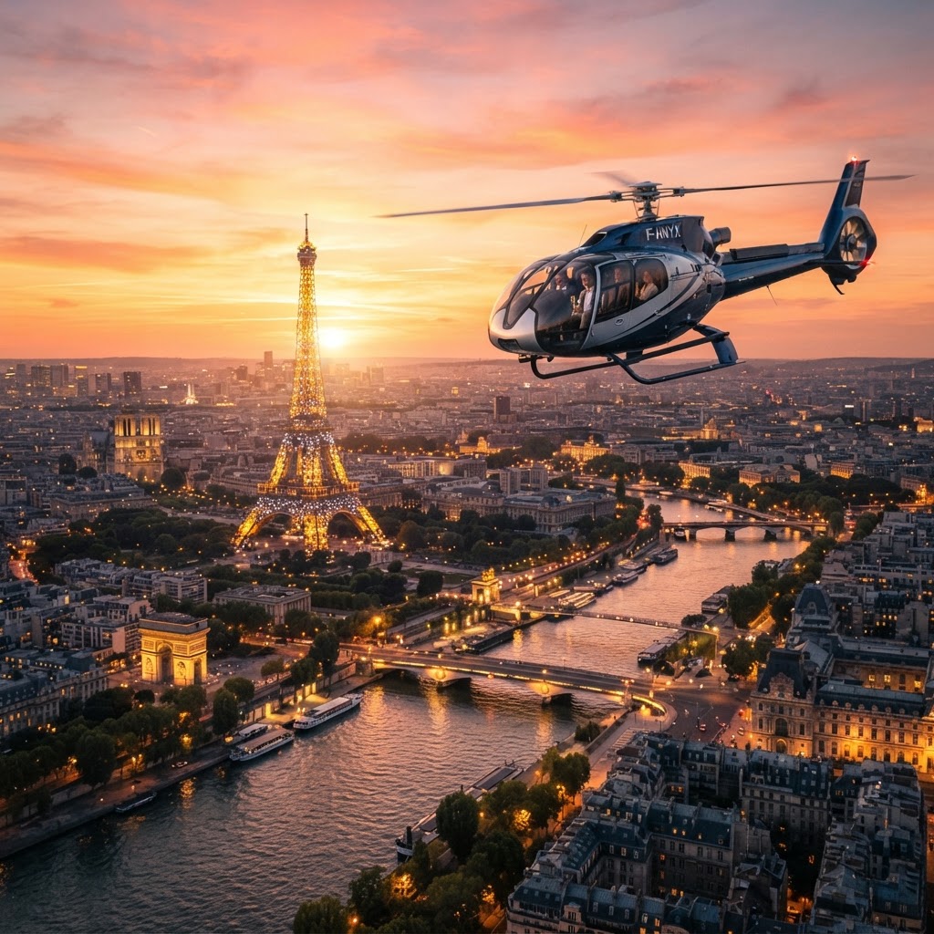 Demande en Mariage en Hélicoptère à Paris : Le Guide Complet