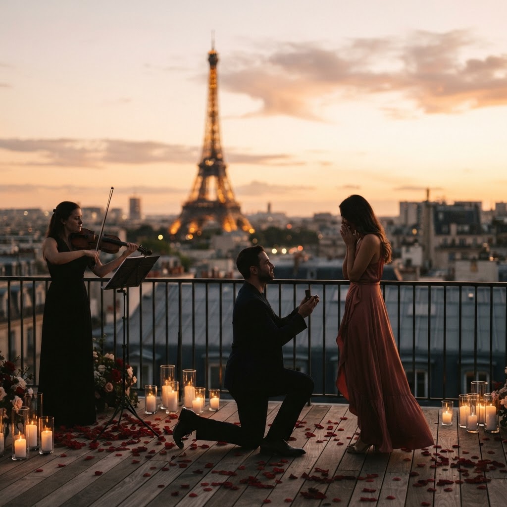 Quelle musique pour sa demande en mariage ? 14 idées à Paris