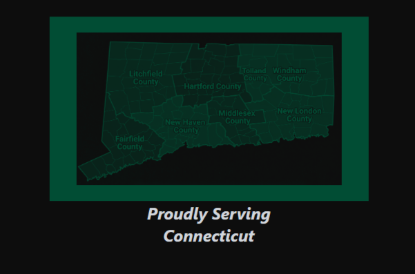 Connecticut County Map