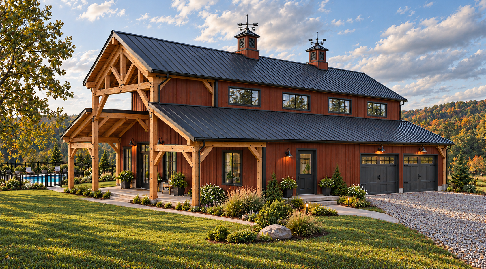 Timber frame structure