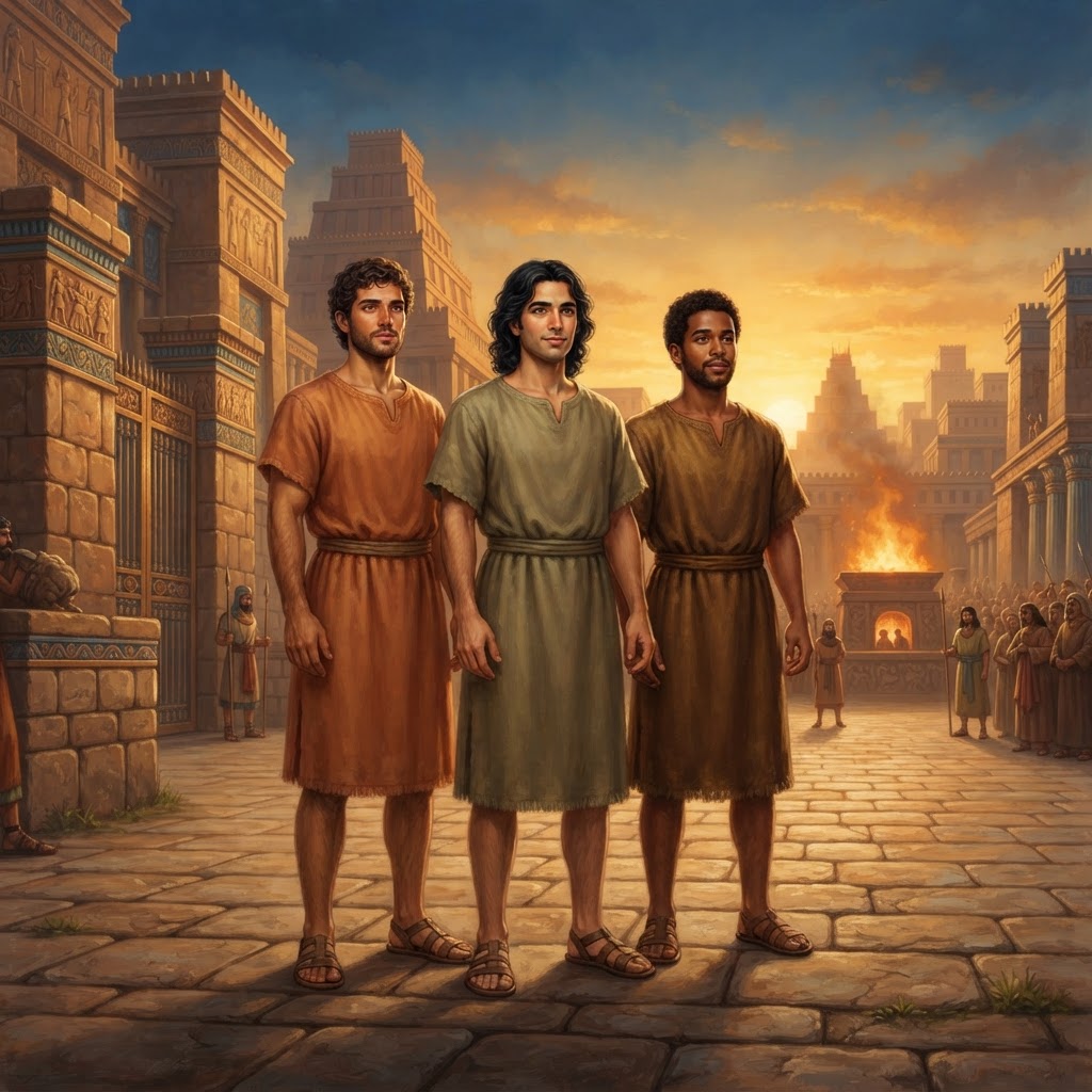 SADRAKH, MESAKH & ABEDNEGO