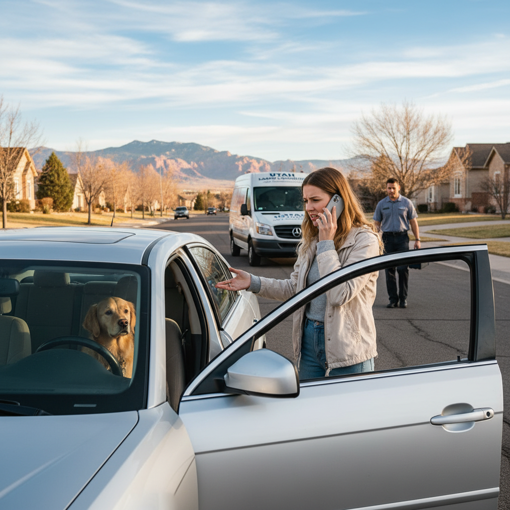 Car Lockout in Utah? 5 Things to Do Immediately