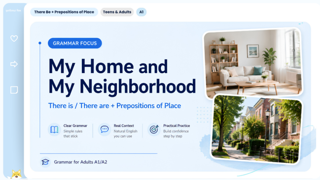 My Home and My Neighborhood