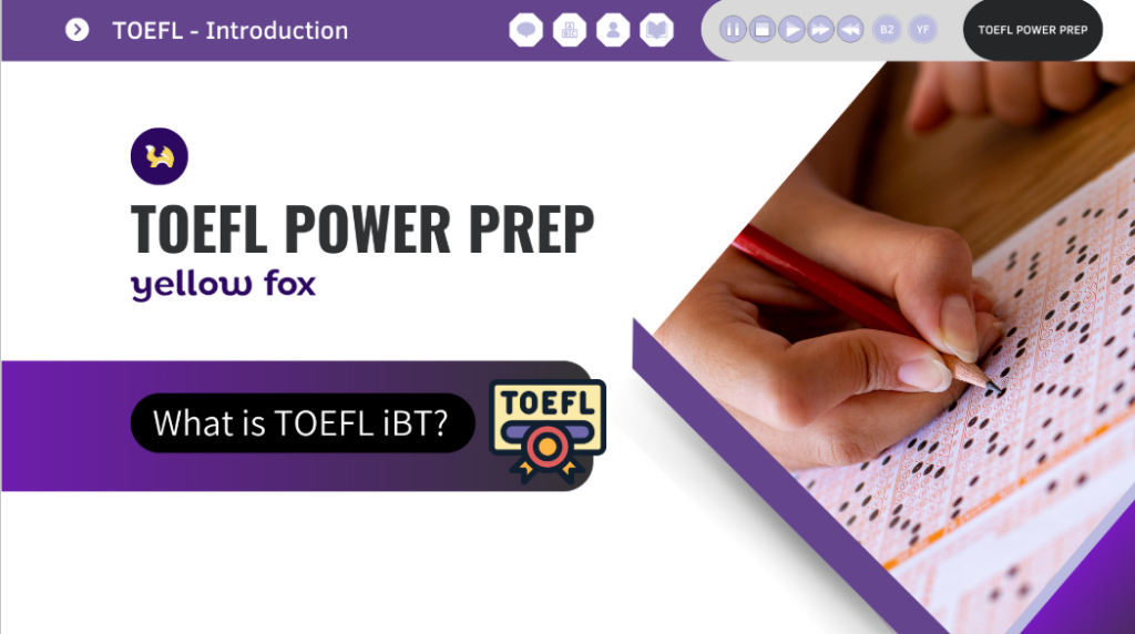 TOEFL IBT - Introduction and Initial Diagnostic Test