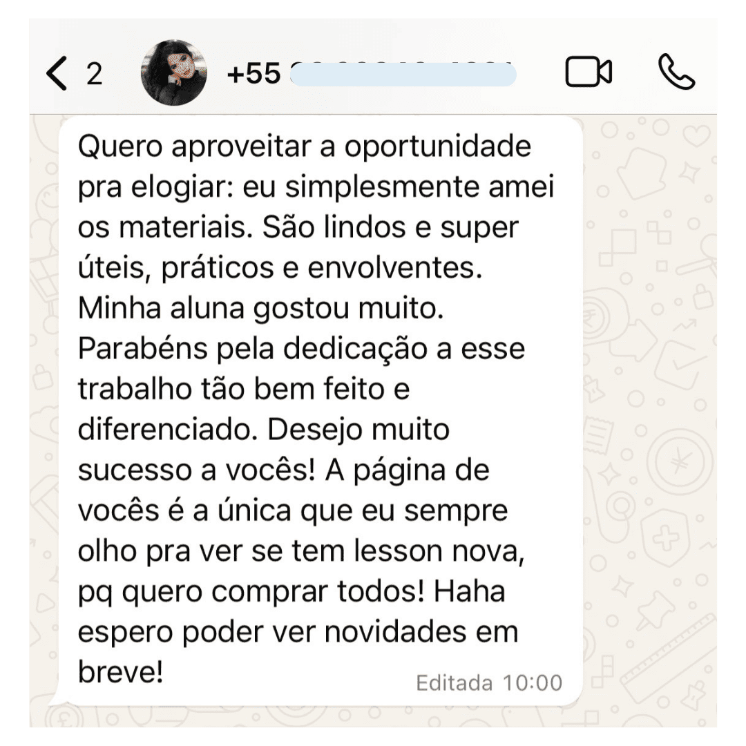 Depoimento de professora enviado à Yellow Fox 5