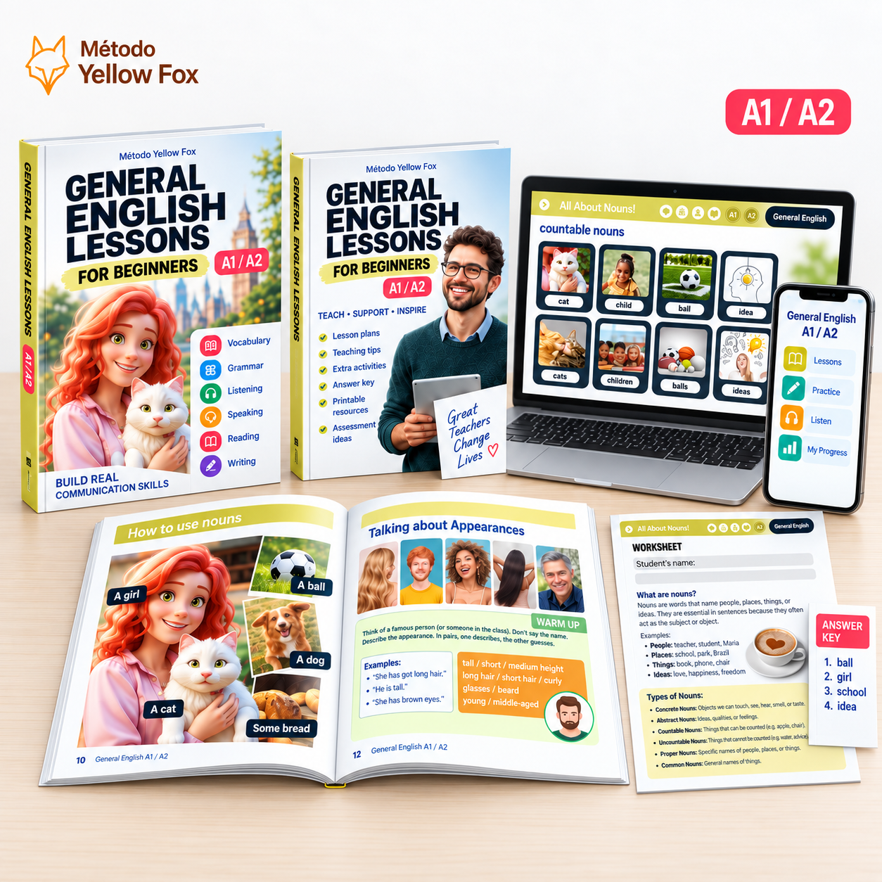General English Lessons A1–A2