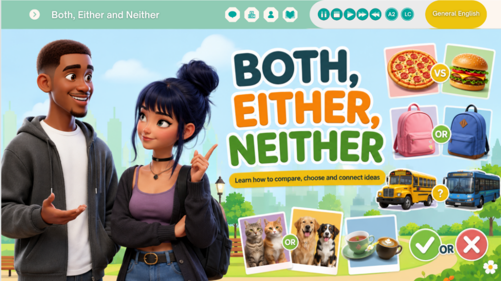 Both, Either and Neither