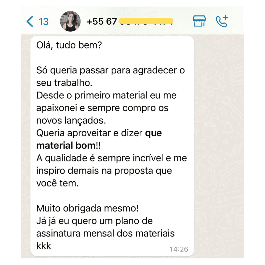 Depoimento de professora enviado à Yellow Fox 6
