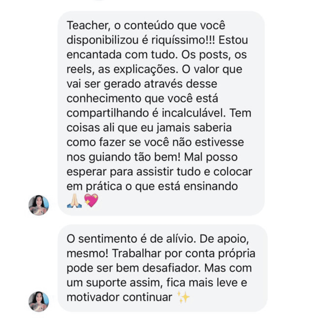 Depoimento de professora enviado à Yellow Fox 4