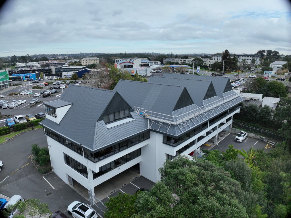 Sawtooth Roof Replacement — Commercial Office Building