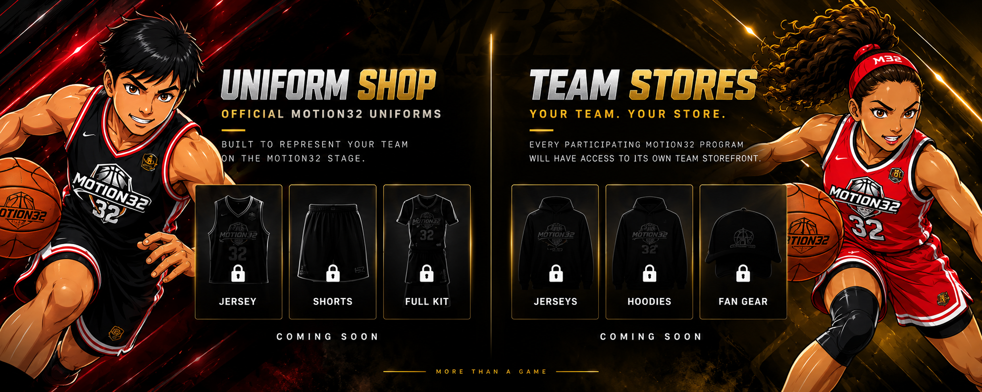 Motion32 Uniform Shop and Team Stores
