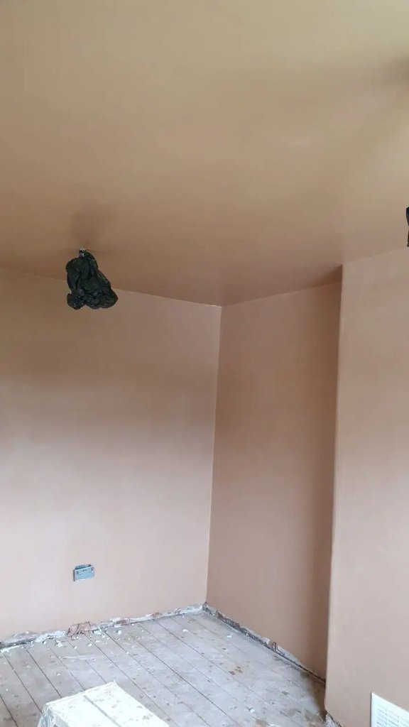 Artex Covering project in Croydon