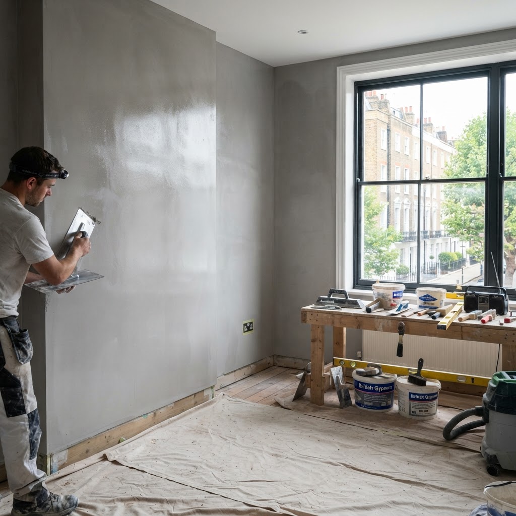 3 Bedroom House Plastering Costs London 2026: Expert Price Guide