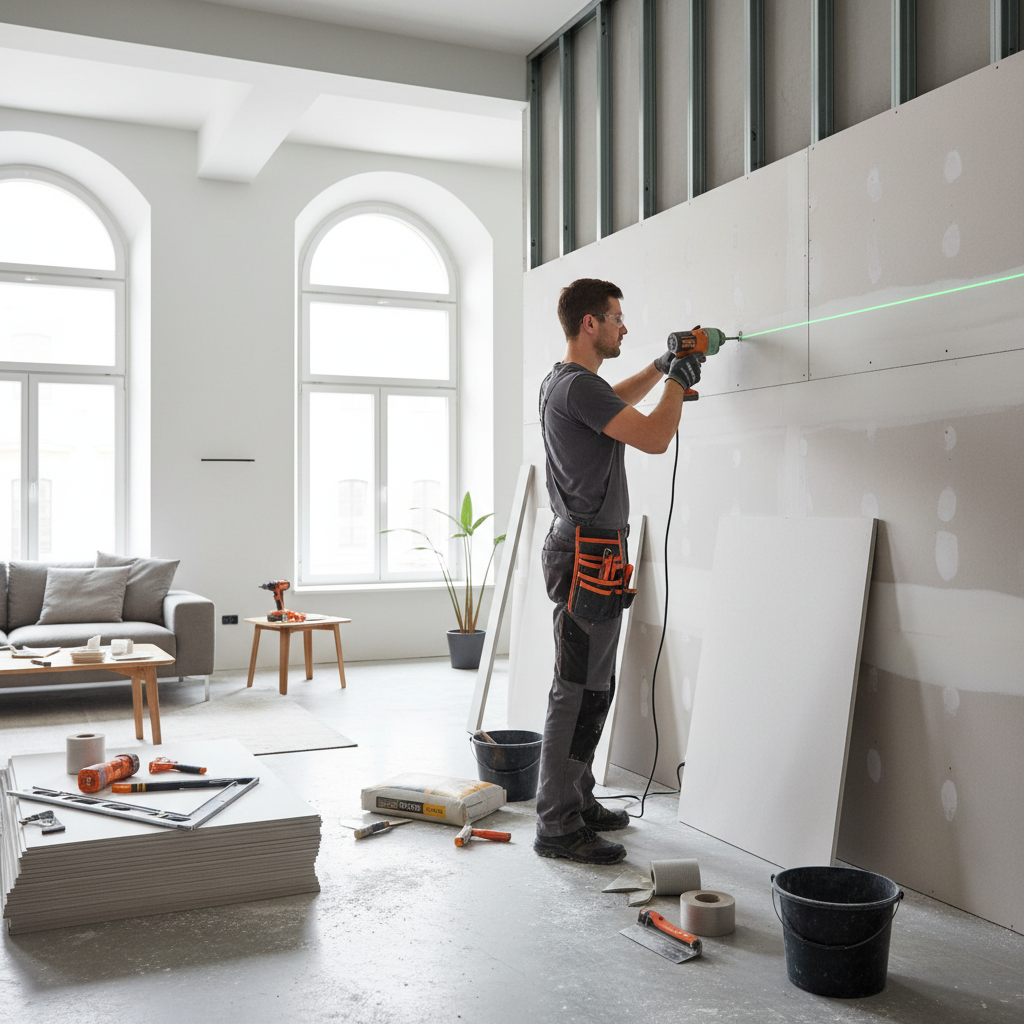 Ultimate Guide to Plasterboard Installation in London