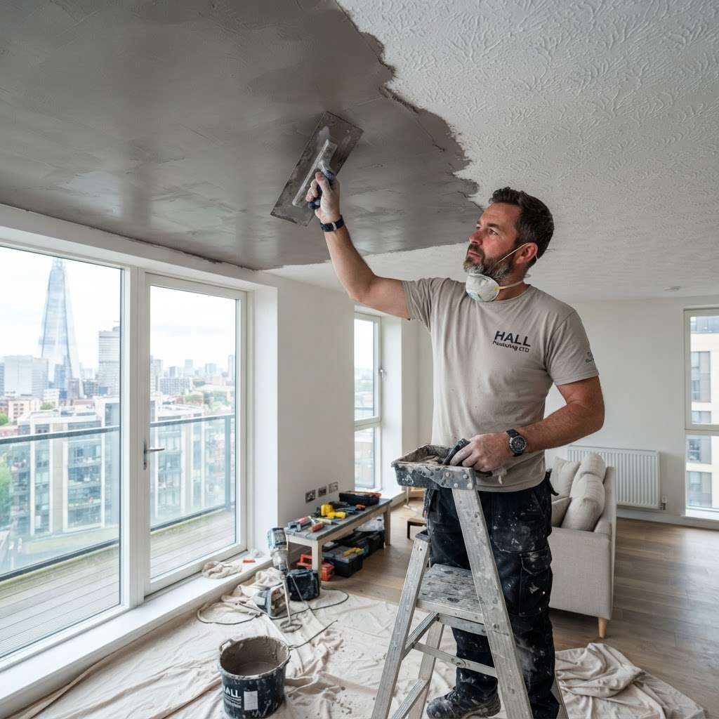 Can You Skim Over Artex Ceiling? Expert London Guide