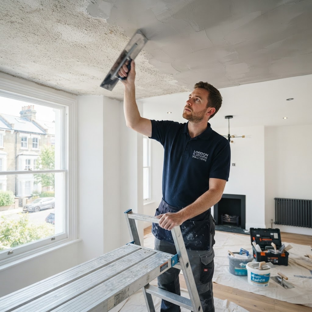 Can You Skim Over Artex Ceiling? Expert London Guide