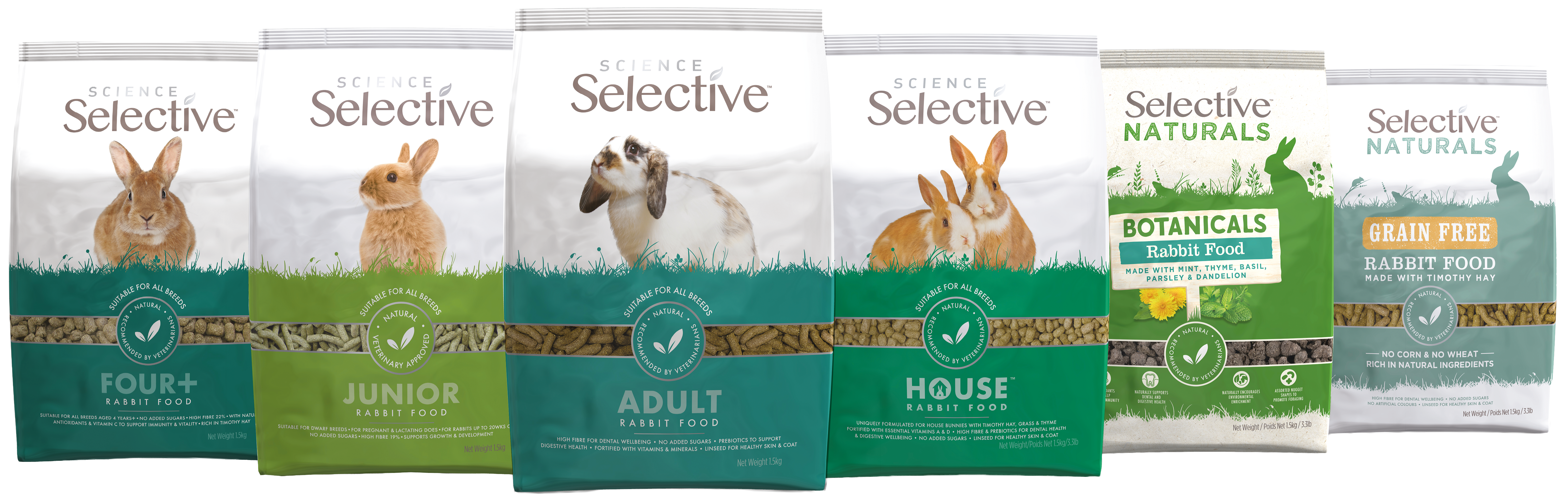 Science Selective Rabbit Food Range