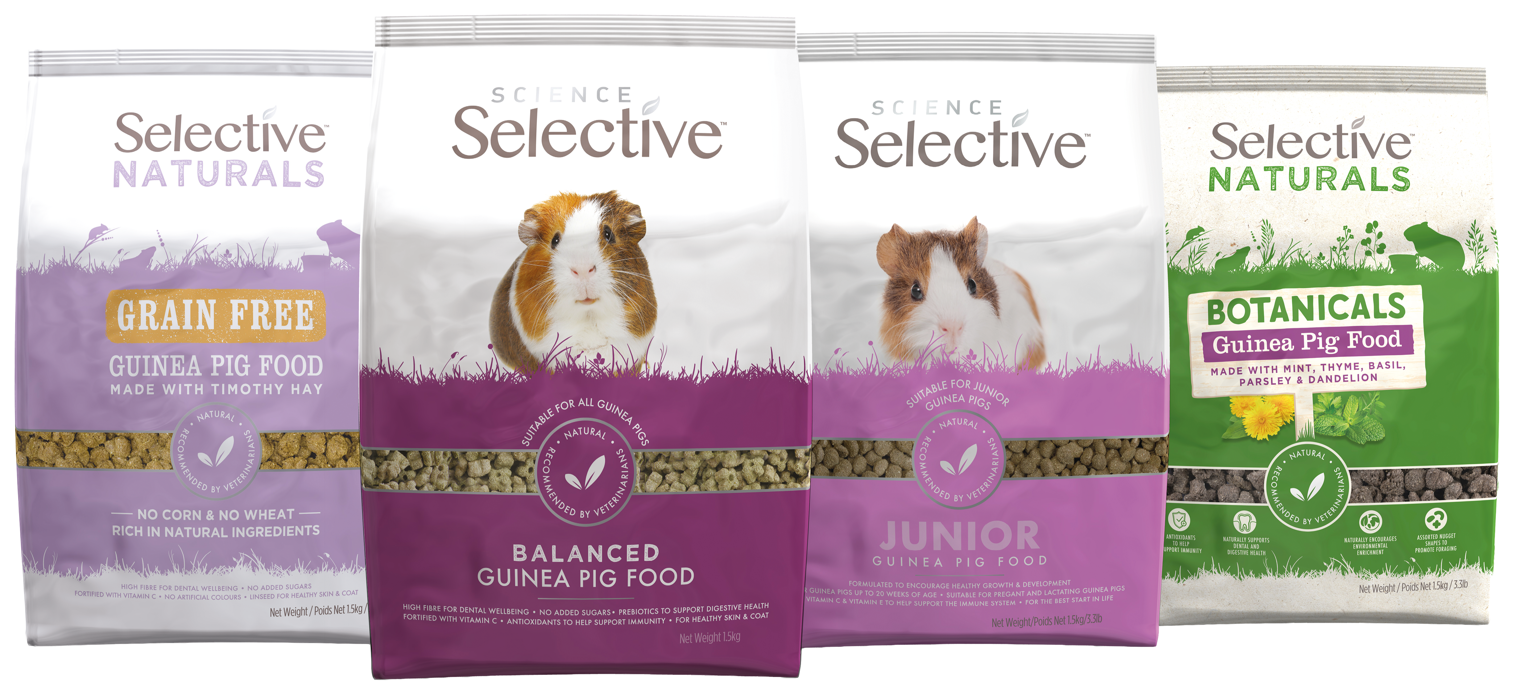 Science Selective Guinea Pig Food Range