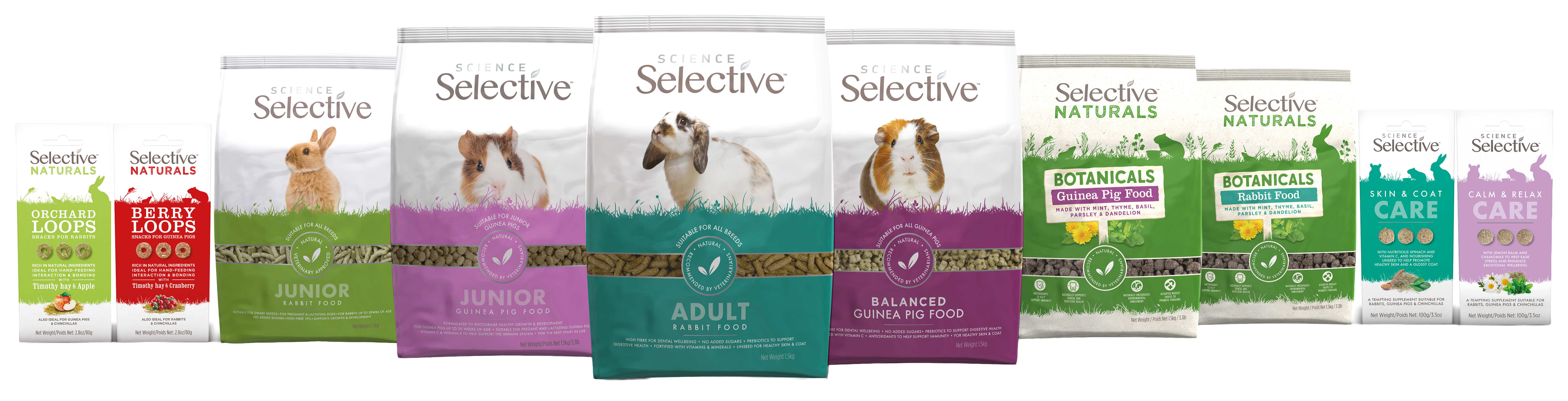 Science Selective Product Range
