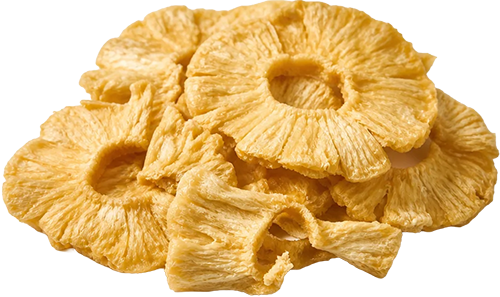 Dried pineapple (unsweetened)