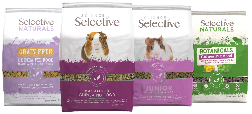 Science Selective Guinea Pig Food Range