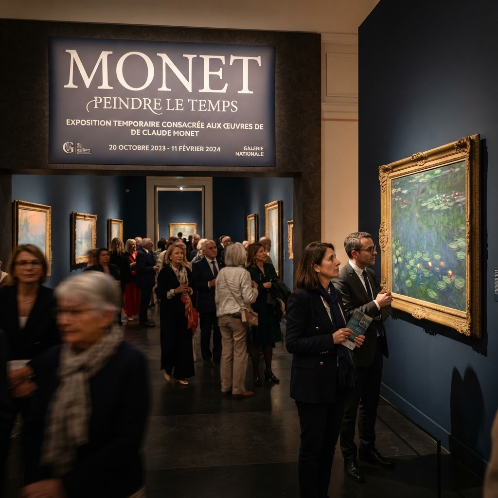Monet, peindre le temps