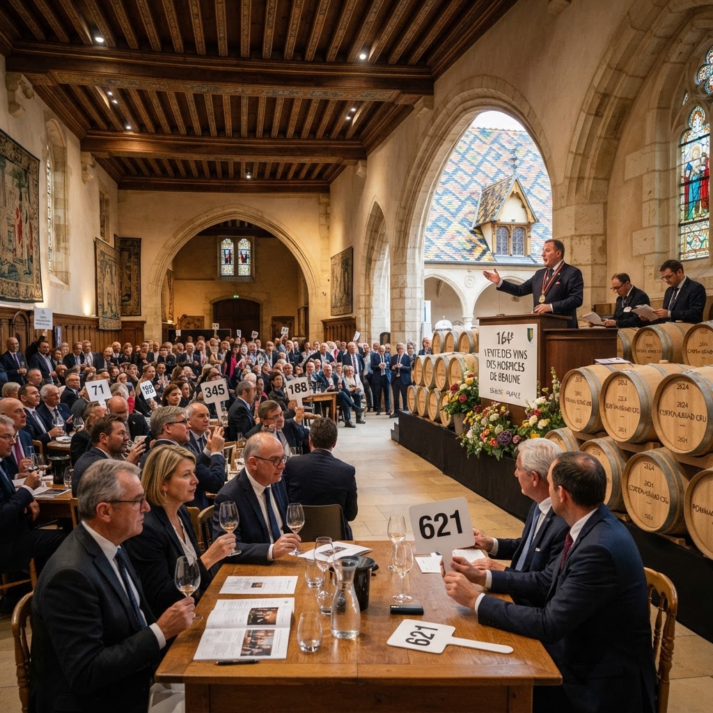 Wine Auction at Hospices de Beaune