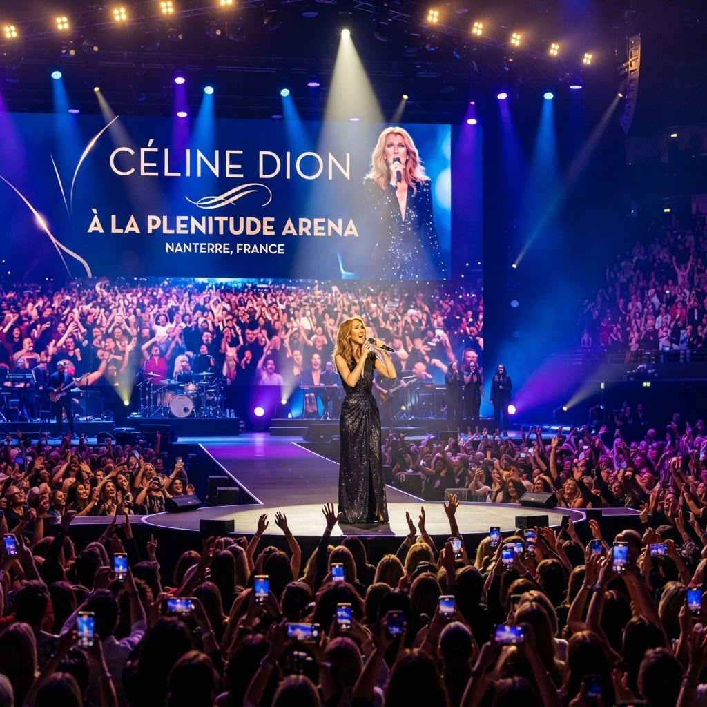 Céline Dion à la Plenitude Arena