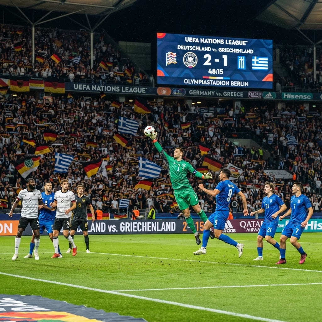 UEFA Nations League: Deutschland vs. Griechenland