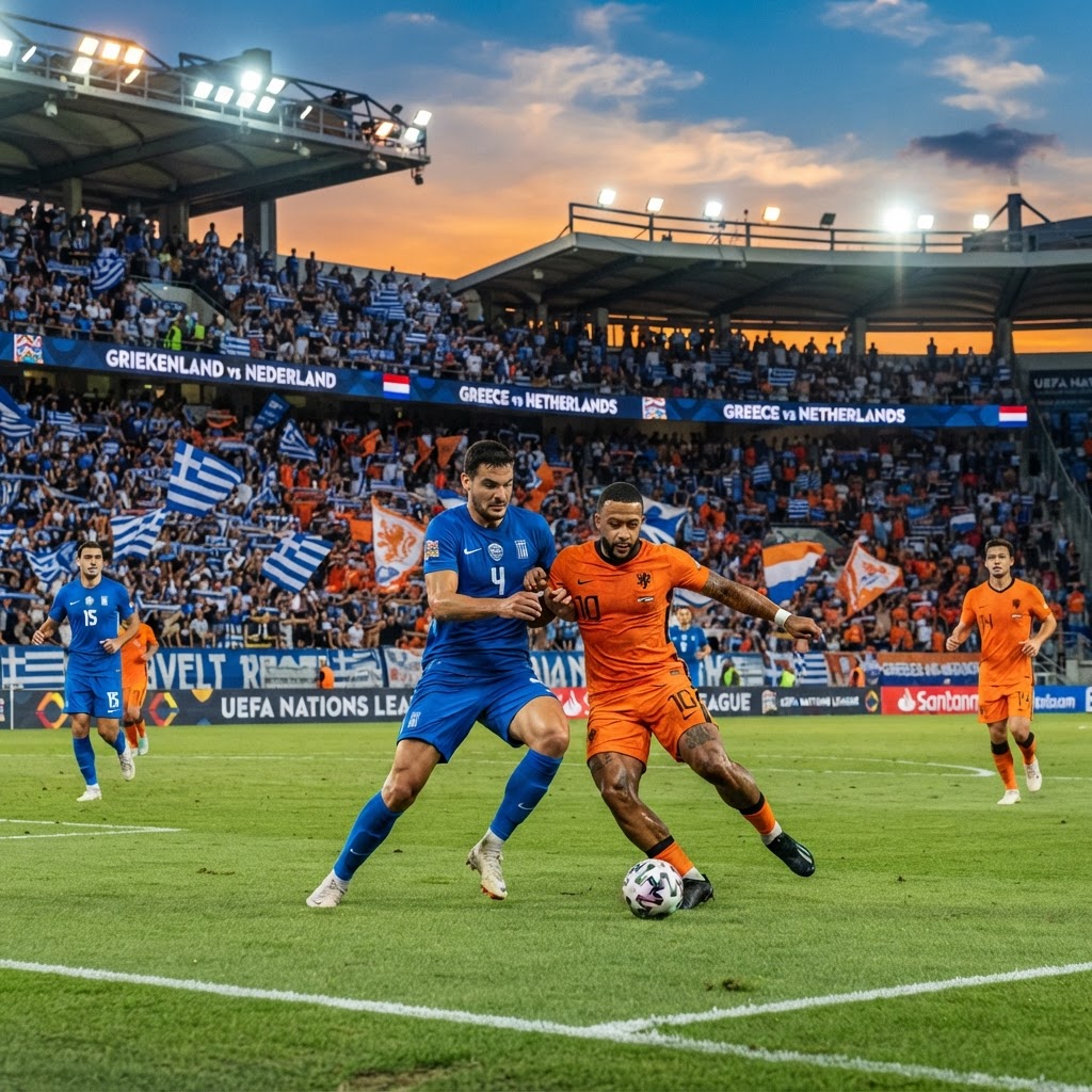 UEFA Nations League: Griekenland vs Nederland