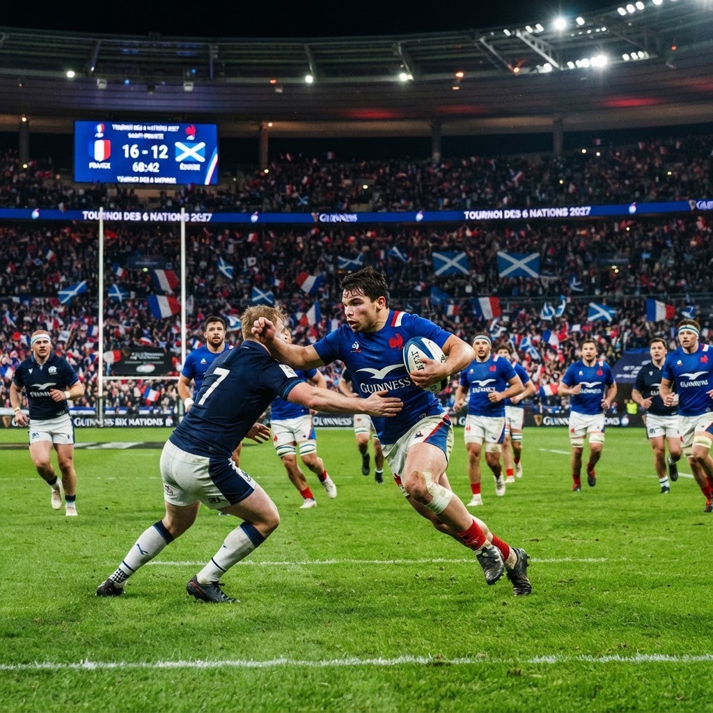 Tournoi des 6 Nations 2027 : France vs Γcosse