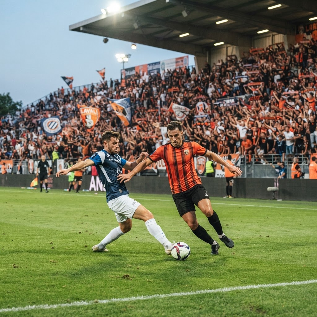 Laval - Montpellier (Football Ligue 2)