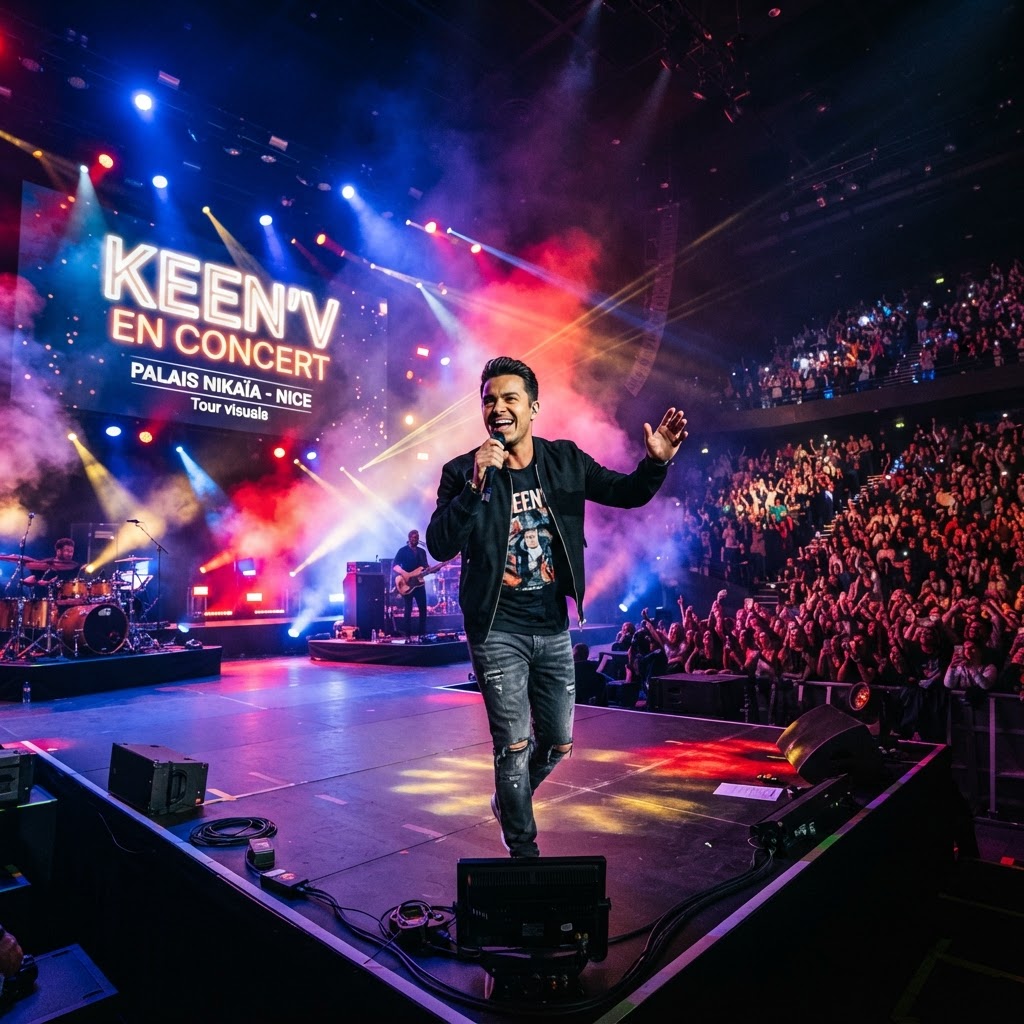 Keen'V en concert