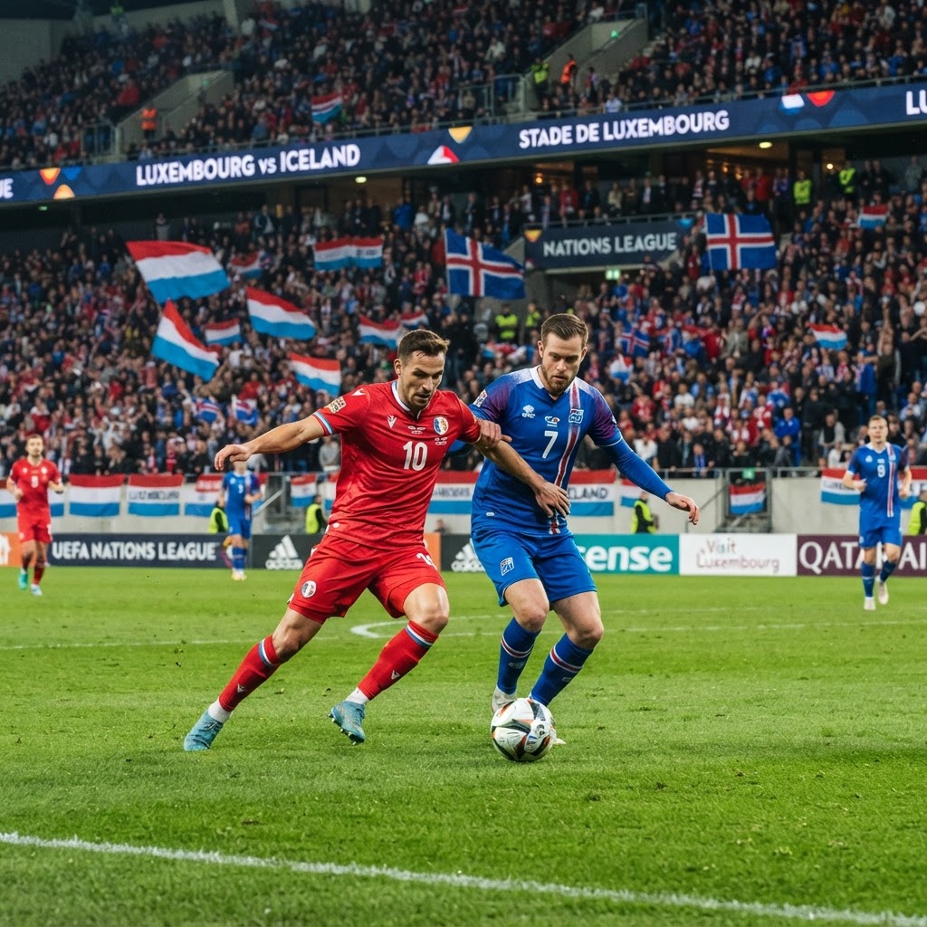 Luxembourg vs Iceland (Nations League)