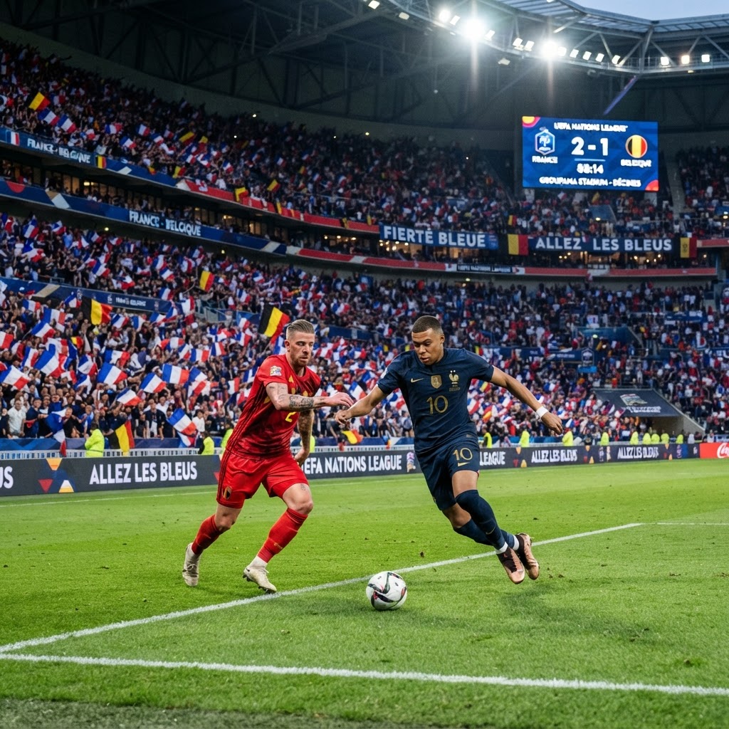France - Belgium (Football UEFA Nations League)