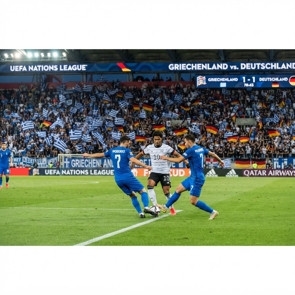 UEFA Nations League: Griechenland vs. Deutschland