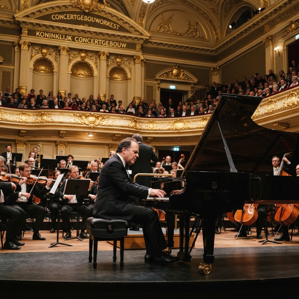 Emanuel Ax en het Concertgebouworkest