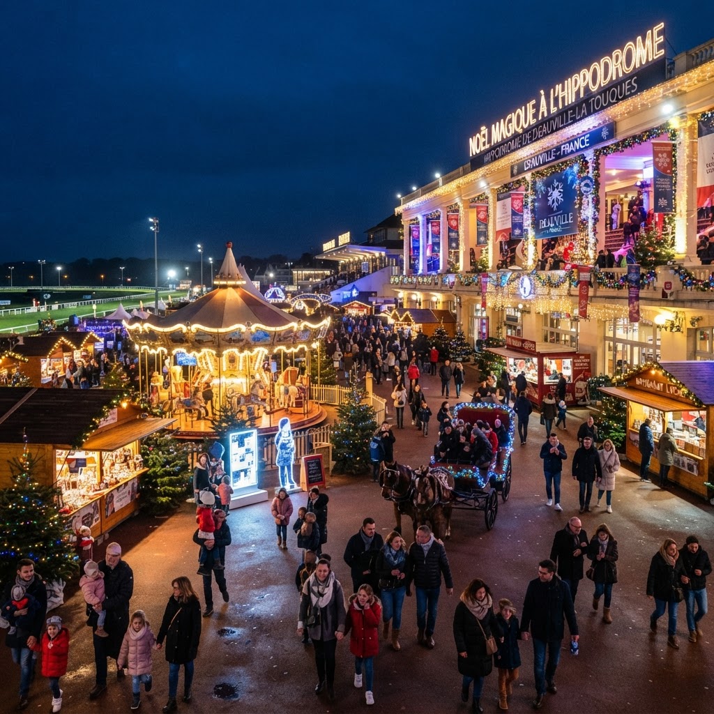 NoΓ«l magique Γ l'hippodrome