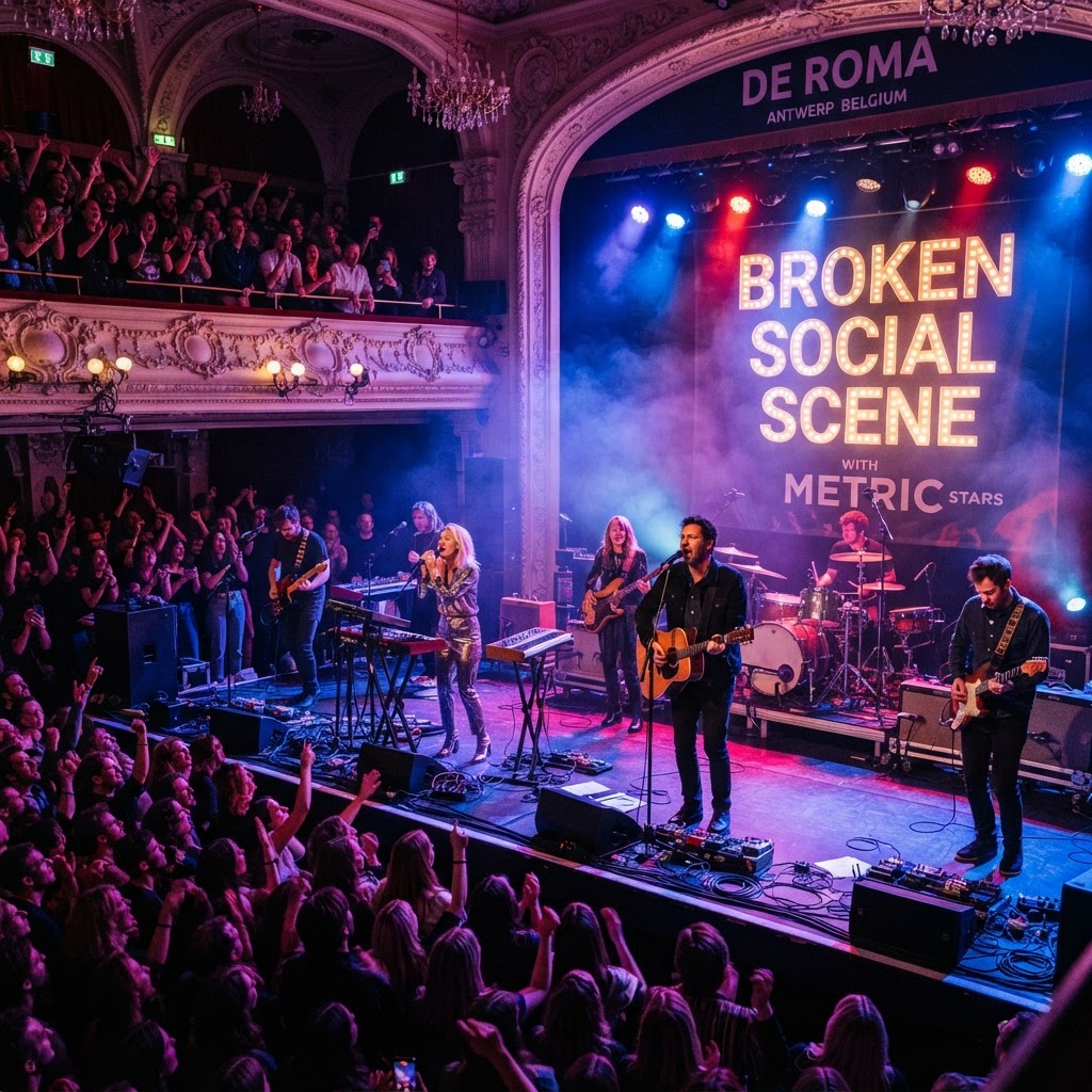 Broken Social Scene with Metric, Stars