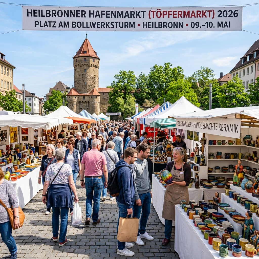 Heilbronner Hafenmarkt (Töpfermarkt) 2026