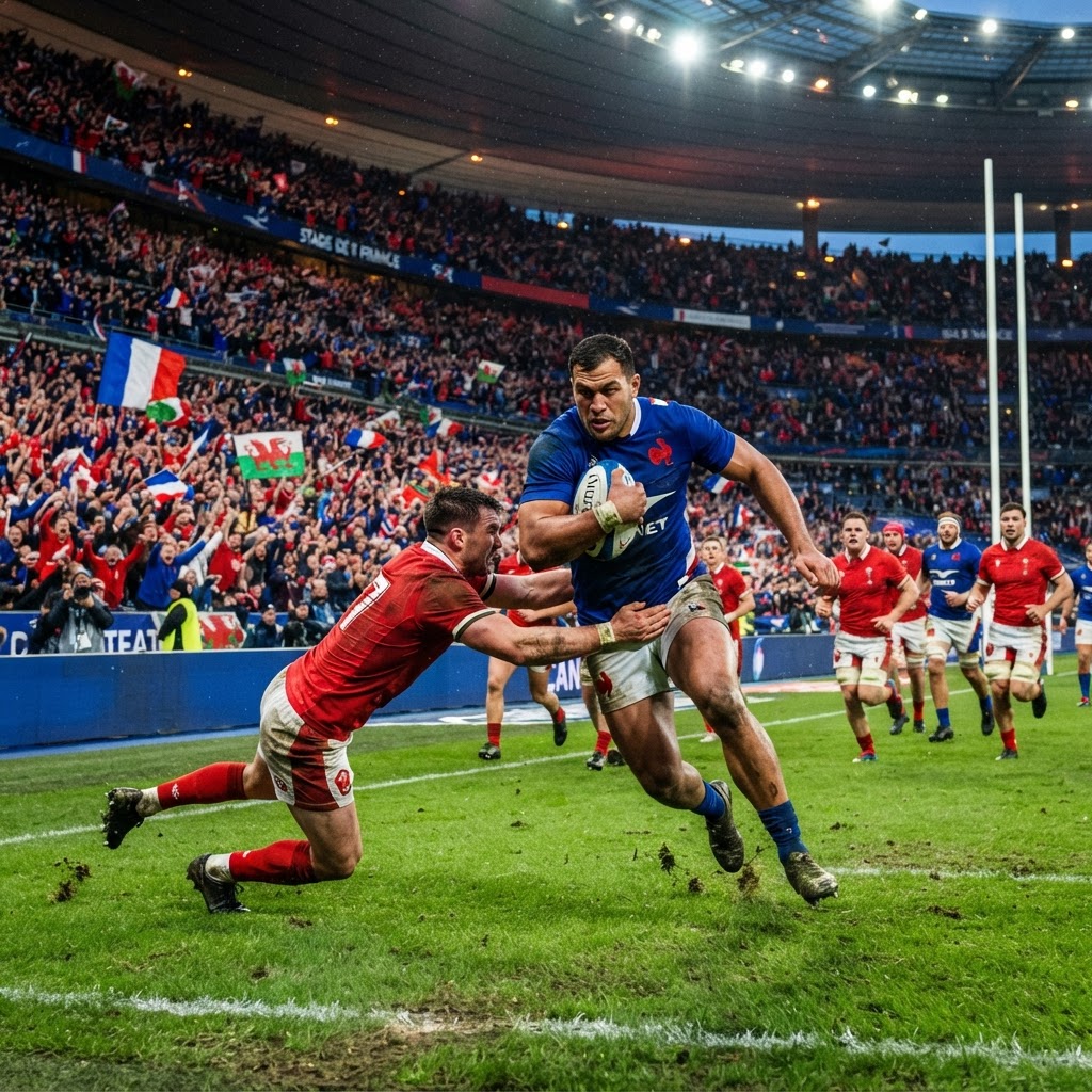 6 Nations Tournament: France vs Wales