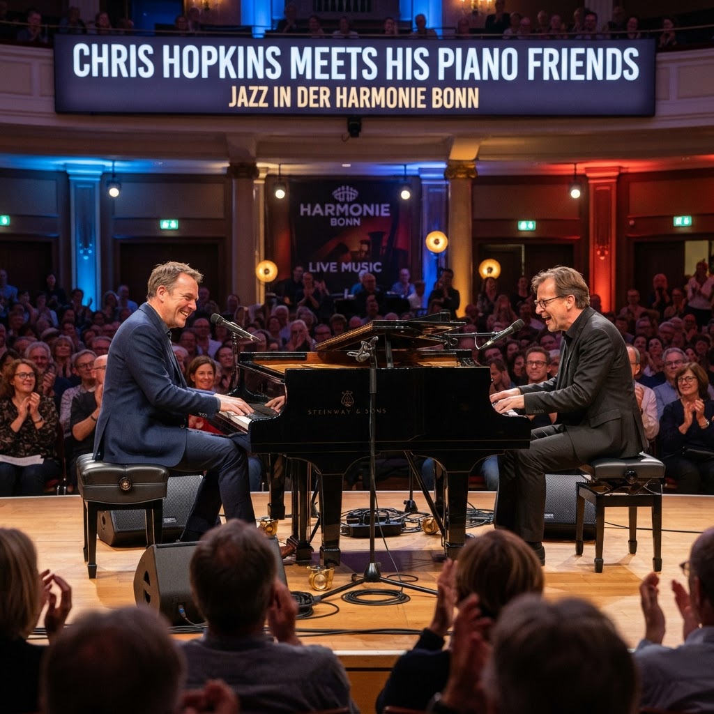 Chris Hopkins Meets His Piano Friends