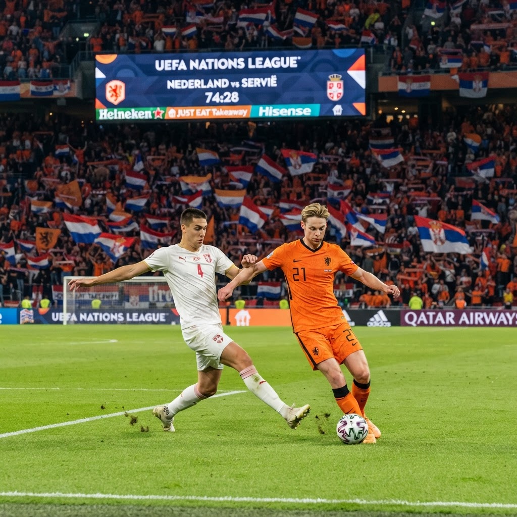 UEFA Nations League: Nederland vs Servië