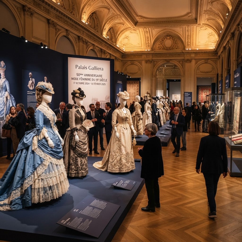Exposition de mode (50e anniversaire Palais Galliera)