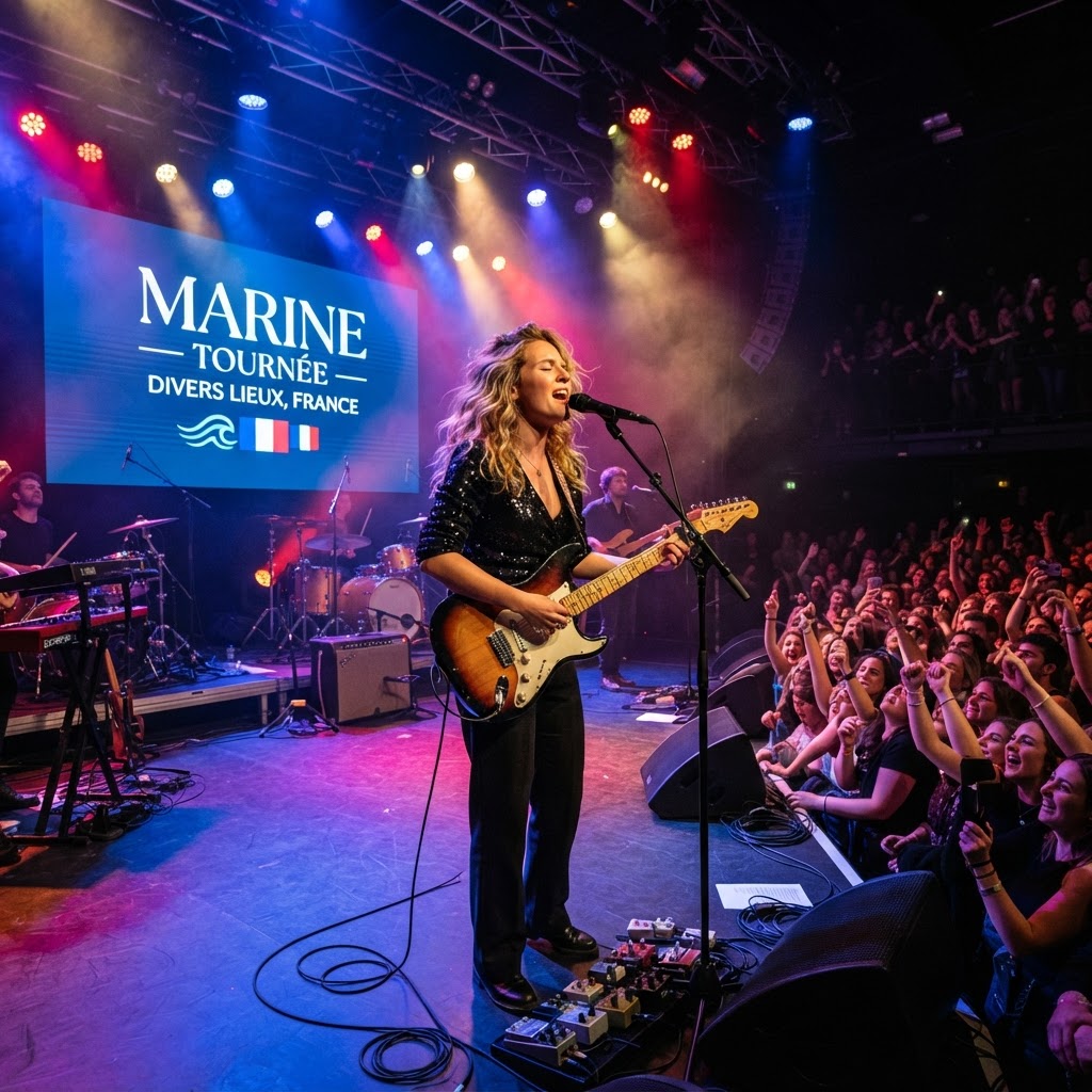 Marine - Tournée